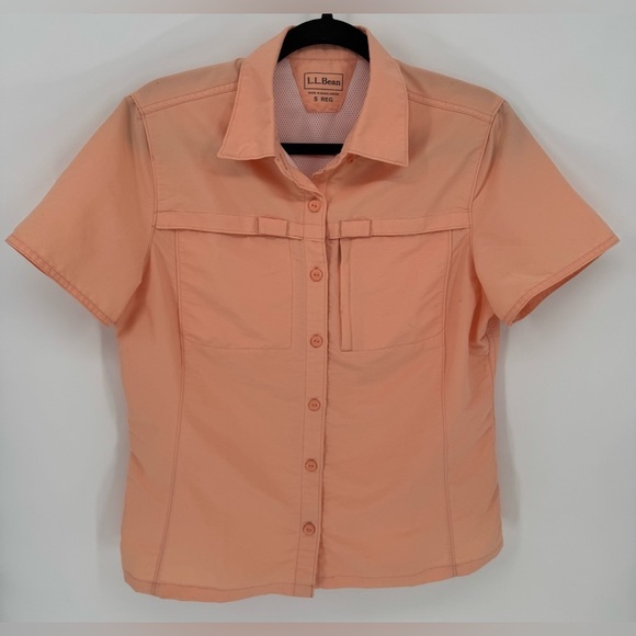 LL Bean Women's Button Down Outdoor Utility Shirt - Picture 1 of 15